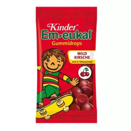EM-EUKAL Gomme cerise sauvage pour enfants, 75 g