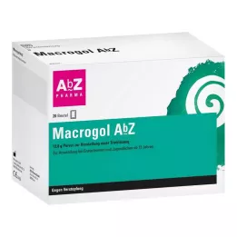 MACROGOL AbZ Plv. pour la fabrication dune suspension buvable, 20 pces