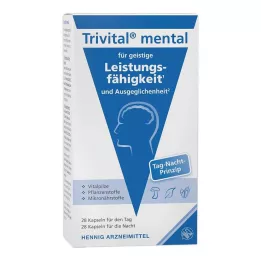 TRIVITAL gélules mentales, 56 pcs