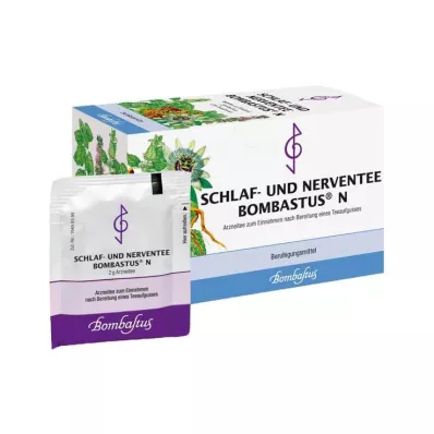 Thé du sommeil et des nerfs Bombastus N sachet filtrant, 20X2,0 g Thé du sommeil et des nerfs Bombastus N sachet filtrant, 20X2,0 g