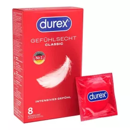 DUREX Préservatifs Indéformables, 8 pièces