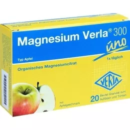 MAGNESIUM VERLA 300 Pomme Granulés, 20 pcs