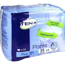 TENA PANTS plus XS 50-70 cm ConfioFit culotte à usage unique, 14 pces