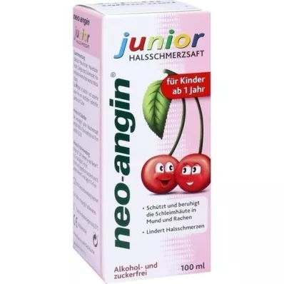 NEO-ANGIN Jus pour le mal de gorge junior, 100 ml