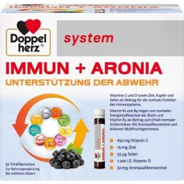 DOPPELHERZ Ampoules Immun+Aronia system, 30 pièces