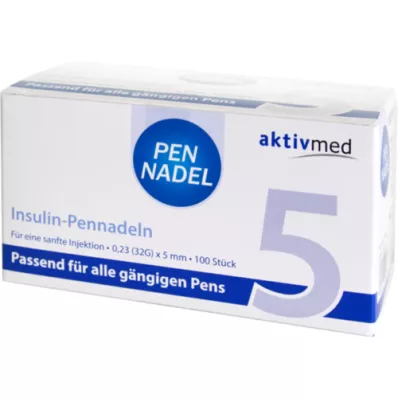 PEN-NADELN Aiguilles Universal 5 0,23x5 mm 32 G, 100 pces