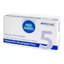 PEN-NADELN Aiguilles Universal 5 0,23x5 mm 32 G, 100 pces