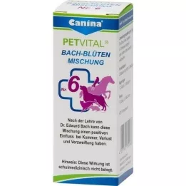 PETVITAL Fleurs de Bach No 6, granules vet., 10 g