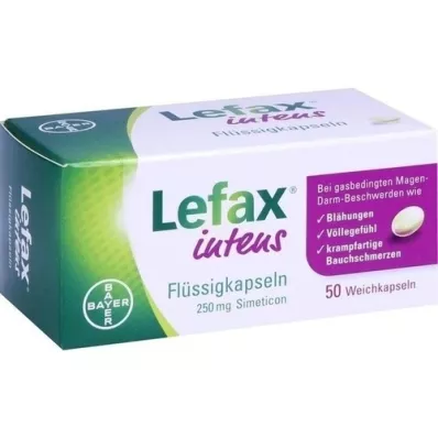 LEFAX intens Capsules liquides 250 mg siméticone, 50 pc