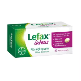 LEFAX intens Capsules liquides 250 mg siméticone, 50 pc