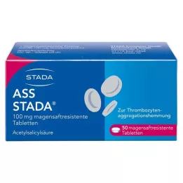 ASS STADA 100 mg Comprimés gastro-résistants, 50 comprimés