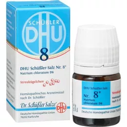 BIOCHEMIE DHU 8 Natrium chloratum D 6 globules, 10 g