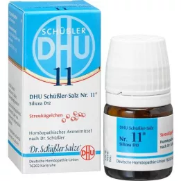 BIOCHEMIE DHU 11 Silicea D 12 globules, 10 g