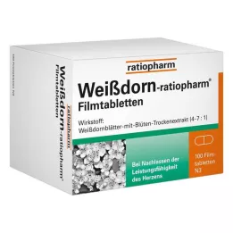 WEISSDORN-RATIOPHARM Comprimés pelliculés, 100 pc