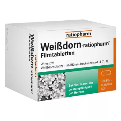 Comprimés pelliculés Hawthorn-ratiopharm®, 100 pc Comprimés pelliculés Hawthorn-ratiopharm®, 100 pc