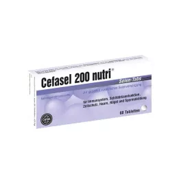 CEFASEL 200 tablettes de sélénium nutritif, 60 unités