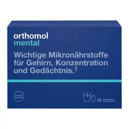 ORTHOMOL Granulés mentaux/capsules 15 jours, 1 P