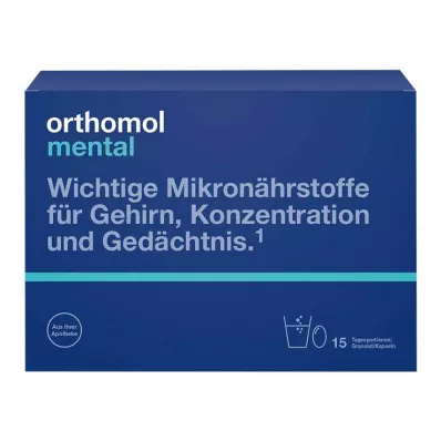 Orthomol Mental Granules / Capsules 15 portions quotidiennes, 1 p