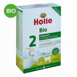 HOLLE Lait de suite 2 bio à base de lait de chèvre en poudre, 400 g