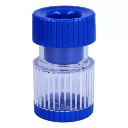 TABLETTENMÖRSER bleu-transparent, 1 pc