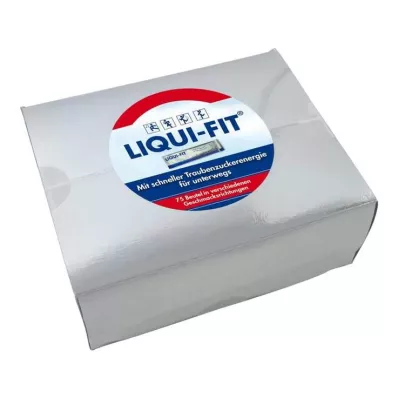 LIQUI FIT Solution de sucre liquide boîte de stockage sachet, 75 pcs