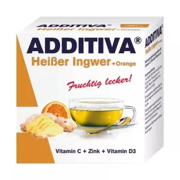 ADDITIVA Poudre de gingembre chaud + orange, 120 g