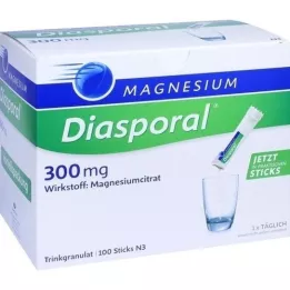 MAGNESIUM DIASPORAL 300 mg Granulés, 100 pcs