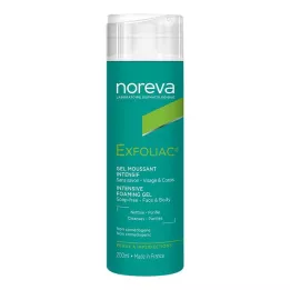 NOREVA Gel nettoyant Exfoliac, 200 ml