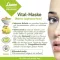 Luvos Natural Cosmetics Masque vital à largile cicatrisante, 2x7,5 ml