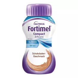 FORTIMEL Compact 2.4 goût chocolat, 4X125 ml
