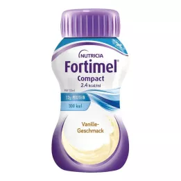 FORTIMEL Compact 2.4 saveur vanille 8X4X125 ml