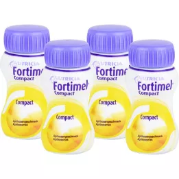 FORTIMEL Compact 2.4 goût abricot 8X4X125 ml