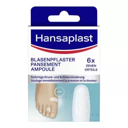 HANSAPLAST Pansement pour ampoules, petit, 6 pces