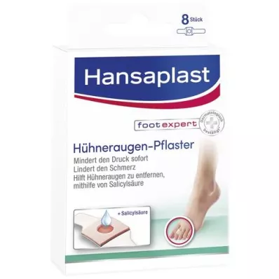 HANSAPLAST Pansement pour cors, 8 pces