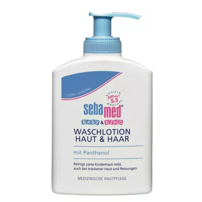 Sebamed Baby &amp; lotion de lavage pour enfants peau &amp; cheveux, 200 ml