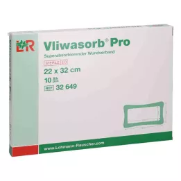 VLIWASORB Comp. stérile Pro superabsorb. 22x32 cm, 10 pces