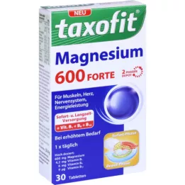 TAXOFIT Magnésium 600 FORTE Comprimés à libération prolongée, 30 pc
