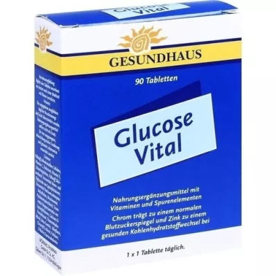 GESUNDHAUS Comprimés Glucose Vital, 90 comprimés