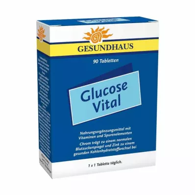 GESUNDHAUS Comprimés Glucose Vital, 90 comprimés