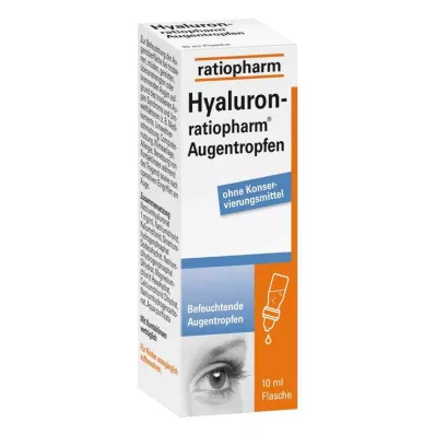 Gouttes oculaires Hyaluron-ratiopharm®, 10 ml