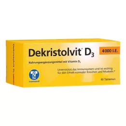 DEKRISTOLVIT Comprimés D3 4.000 U.I., 90 pièces