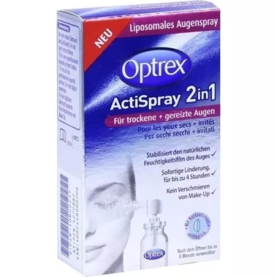 OPTREX ActiSpray 2in1 pour yeux secs et irrités, 10 ml