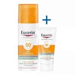 EUCERIN Gel-Crème Sun Oil Contr.Anti-Gl.Eff.SPF50+, 50 ml