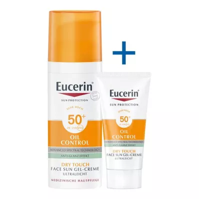 Eucerin Sun Gel-Crème Contrôle de lHuile LSF 50+, 50 ml