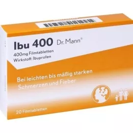 IBU 400 Dr.Mann comprimés pelliculés, 20 pc