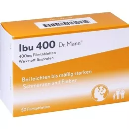 IBU 400 Dr.Mann comprimés pelliculés, 50 pc