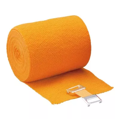 Höga Lastic Color Bandage idéal 6 cm x 5 m oran.cello., 1 pc