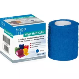 HÖGA-HAFT Bande de fixation Color 6 cmx4 m bleue, 1 pc