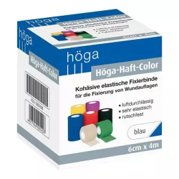 HÖGA-HAFT Bande de fixation Color 6 cmx4 m bleue, 1 pc