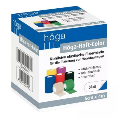 HÖGA-HAFT Bande de fixation Color 6 cmx4 m bleue, 1 pc